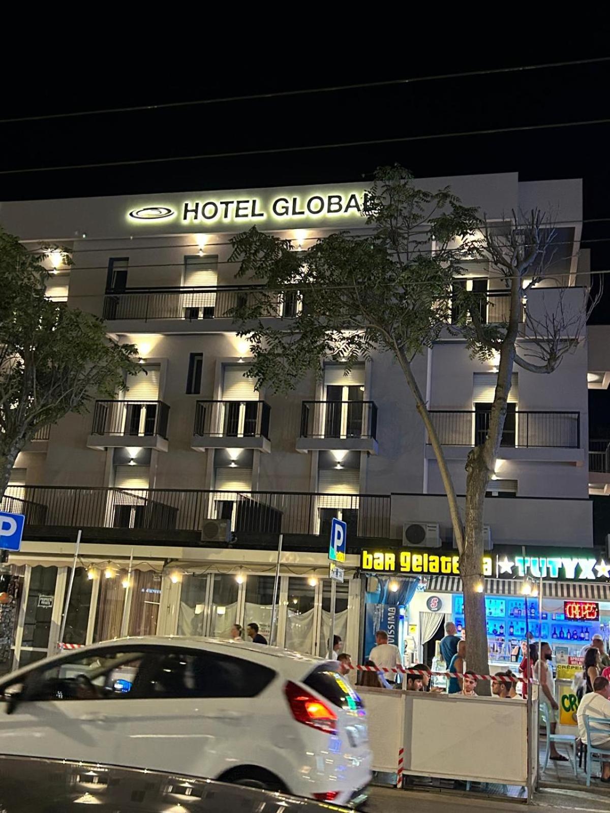 Global Hotel Римини Экстерьер фото